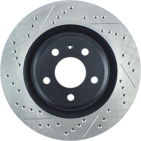 Centric Parts Sport Drilled/Slotted Brake Rotor, 127.33137R 127.33137R